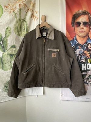 Carhartt Detroit Jacket J97 TMB Timber Carhartt Jacket Size 