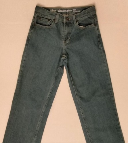 Urban Pipeline Ultimate Slim Straight Boys Youth Denim Jeans 10 Blue Stretch - Picture 3 of 7