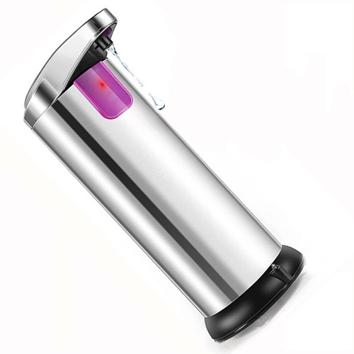 250ml Stainless Auto Handsfree Sensor Touchless Soap Dispenser Kitchen Bathroom - Picture 12 of 15