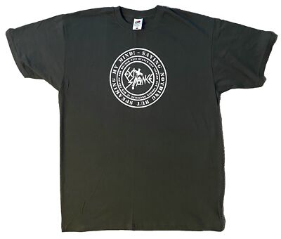 EXIT-STANCE T-SHIRT HARDCORE PUNK CRASS CONFLICT DISCHARGE CRUCIFIX ICONOCLAST