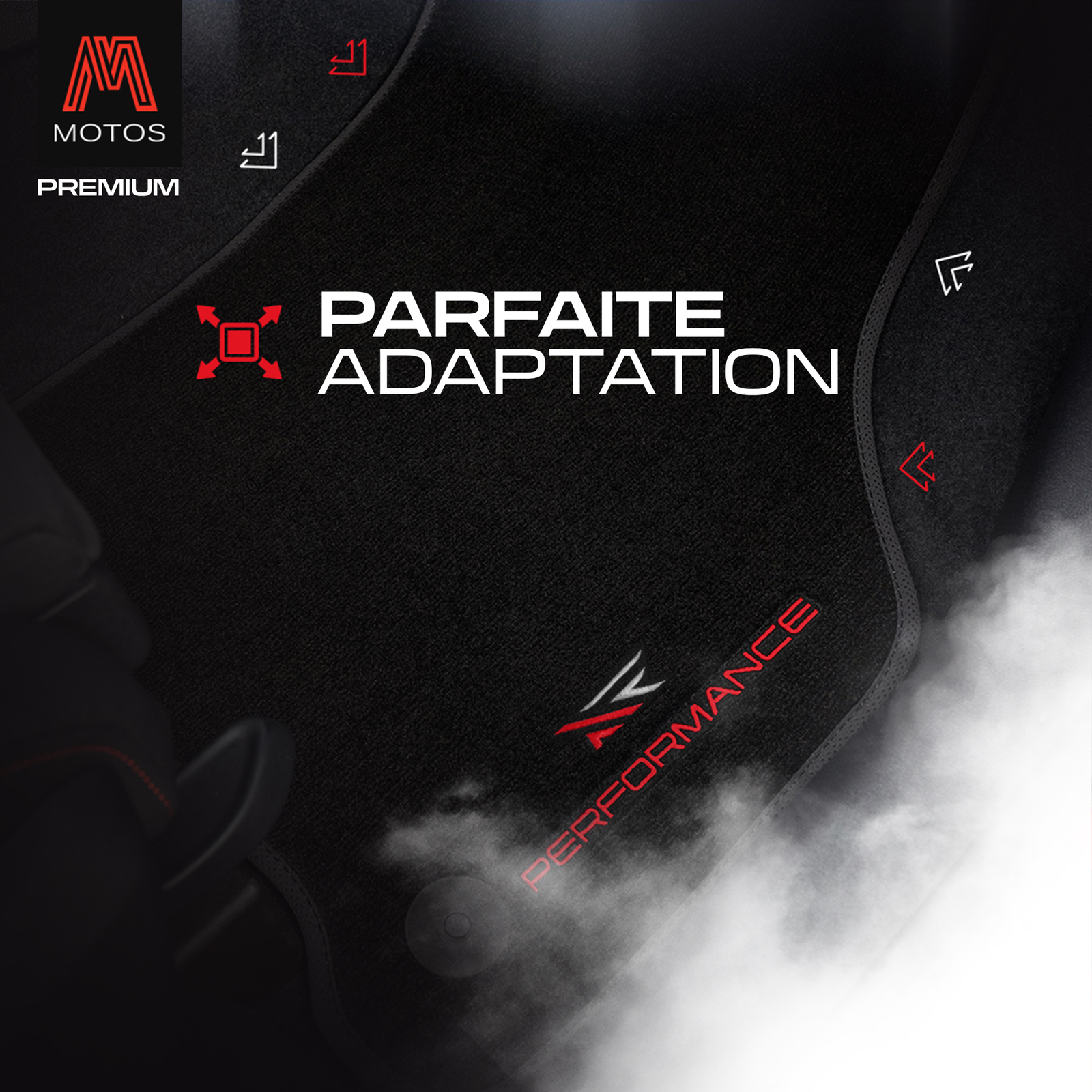 Tapis de sol Citroën DS4 Performance™ pour remplacer la moquette usée