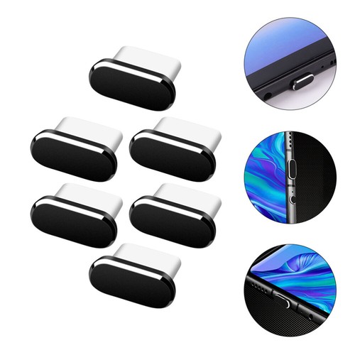 3 PCS Staubstopfen Handy Usb Schutz USB-C-Staubkappen Stecker Für Mobiltelefone - 第 6/12 張圖片
