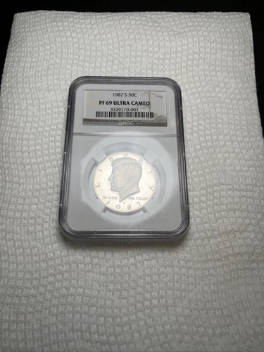 1987 S Kennedy Half Dollar PF 69 ULTRA CAMEO NGC Certified