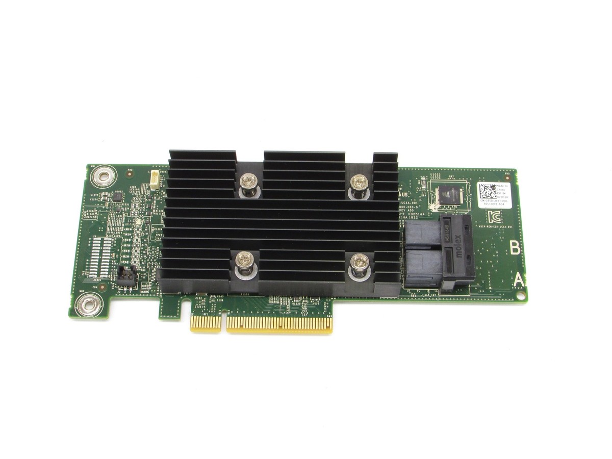 Dell PERC H330 75D1H 12GB/s PCIe RAID Controller Card Adapter