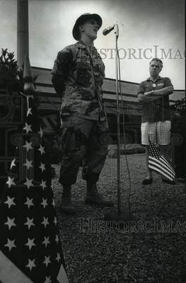 1991 Press Photo John Stollenwerk, owner & president of Allen-Edmonds Shoes Co