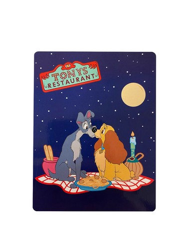 Manta Disney Dama y el Vagabundo Fecha Noche 46"" x 60"" Cálido Sedoso Suave Lanzamiento - Imagen 2 de 2