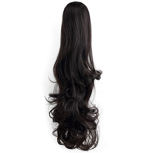 OneDor 20" Long Curly Hair Synthetic Claw Clip Drawstring Ponytail Extensions - 第 33/45 張圖片