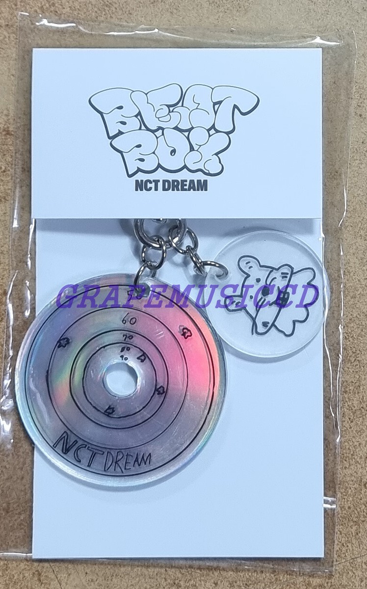 NCT DREAM Beatbox SMTOWN OFFICIAL MD GOODS ACRYLIC KEY RING NCT DREAM Beatbox SMTOWN OFFICIAL MD GOODS ACRYLIC KEY RING