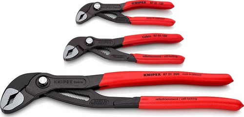 KNIPEX Cobra Wasserpumpenzange Satz 2-3-4-5-6 tlg. Zange 100 125 150 180 250 300 - Bild 29 von 49