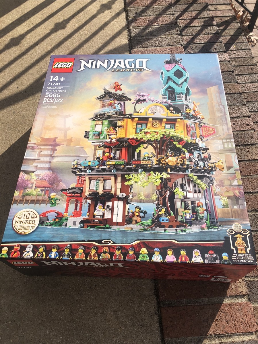LEGO 71741 Ninjago Legacy Ninjago City Garden New Sealed Wear Box