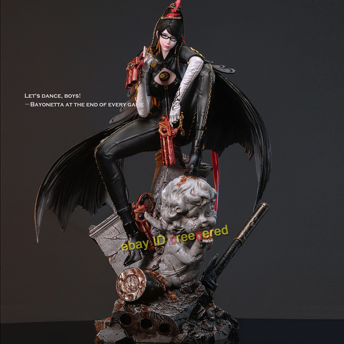 【Duru様用】WITCHBLOOD / Sorceress Of The ZZDD Studio Bayonetta2 Umbra Witch 1/4 Resin Model Painted