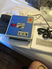 dynatech nevada 231D Safety Analyzer W/ New Carry Bag,kelvin Cable,operator Book