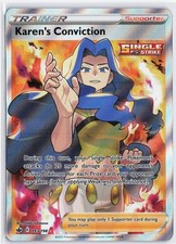 POKEMON TCG KAREN'S CONVICTION CHILLING REIGN 193/198 HOLO ULTRA RARE NM on eBay