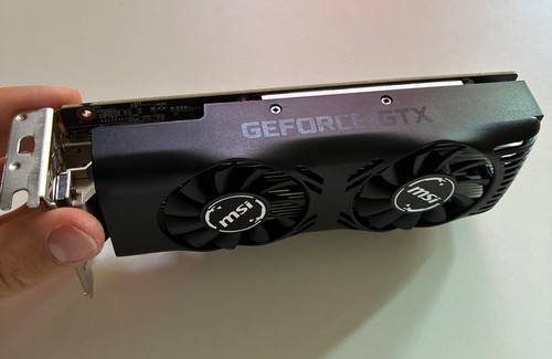 MSI NVIDIA GeForce GTX 1650 4GT LP OC Low Profile GPU - Bild 3 von 6