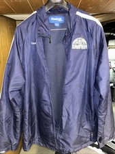 Reebok Hockey Coach Jacket Blue Polyester One Of A Kind Jersey Hitman Size XXL
