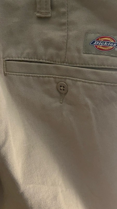 2-Dickie Cargo Work Pants-6-Pockets-Slightly Used 40w-30L