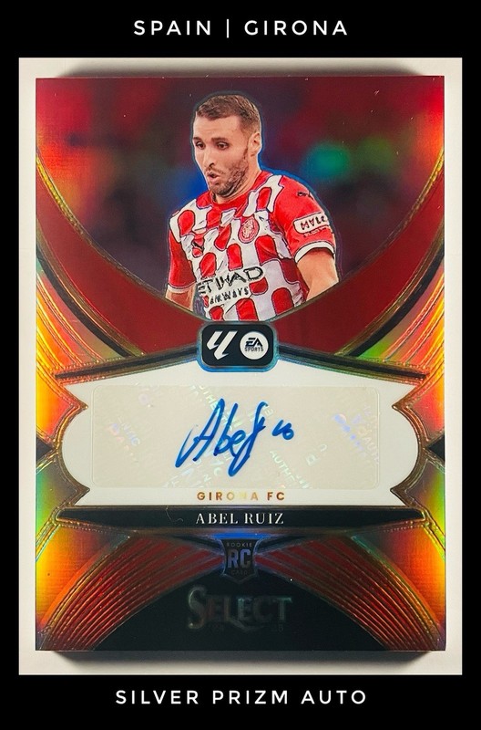 Abel Ruiz (RC) | 2024-25 Select La Liga #SE-AR | Silver Auto | Spain | Girona