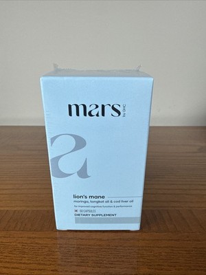 Mars Pure Lion's Mane Caps 60 Capsules Exp. 10/2027