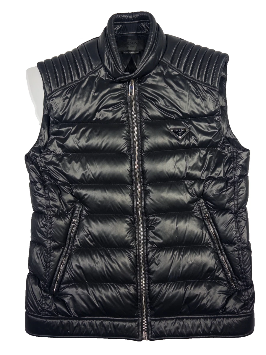 PRADA Vest Coats, Jackets & Vests Nylon Outer Shell for Men for