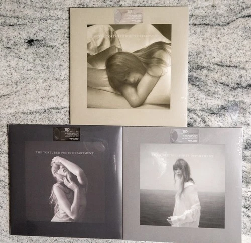 Taylor Swift - THE TORTURED POETS DEPARTMENT-Set of 3 Special Editon Vinyl