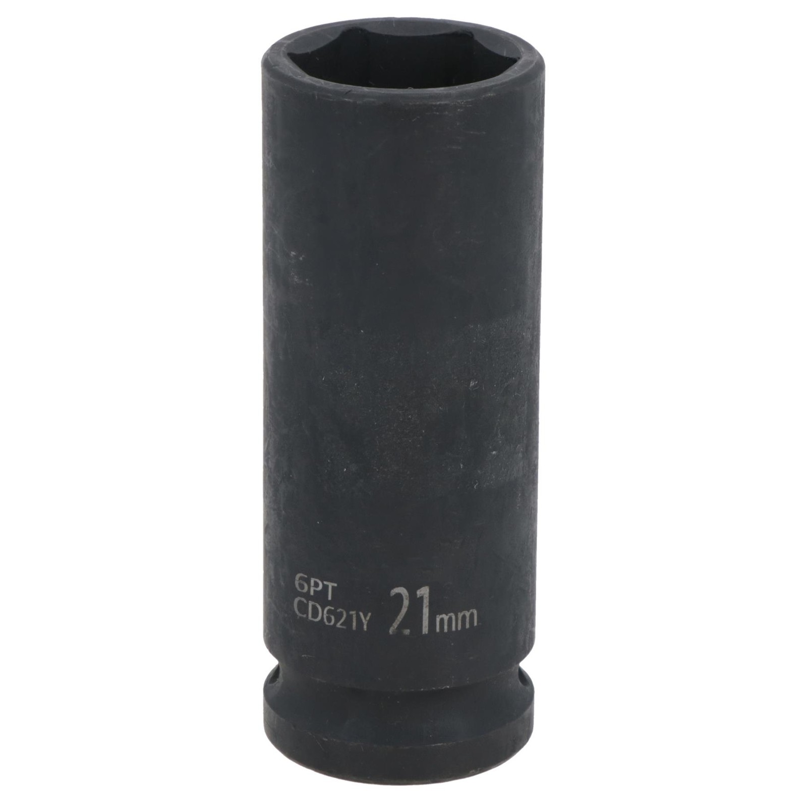21mm 1/2"" Drive Double Deep Metric Impact Socket Single Hex By BERGEN AT021 - Image 2