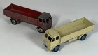 Vintage Dinky Toys 25R Leyland Forward Control Drop side Lorry Truck Lot Of 2