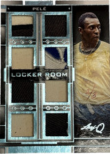 2024 Leaf Q PELE The Locker Room GAME USED PATCH Memorabilia 2/3 RARE