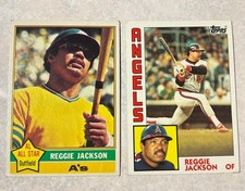1976 Topps Reggie Jackson Baseball Card. #500 Oakland A's Hall of Famer....