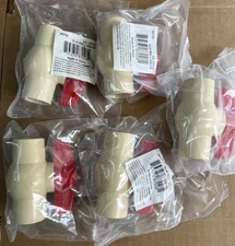 Aqua Plumb SLIP BALL VALVE 3/4 CPVC #8702 (5PK)