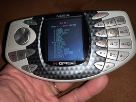 Nokia Ngage Classic Silver With Sd Card, Battery And Charger