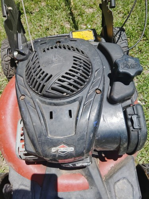 #ad #ad Briggs amp; Stratton 140cc 5.50 Ft lbs vertical lawn mower engine Runs Good $199.99