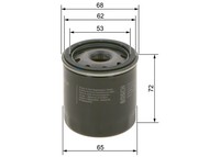 ÖLfilter FÜR Toyota Corolla Station Wagon ( E9 ) - Bosch 0 986 452 028