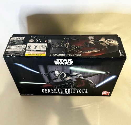 Star Wars General Grievous 1/12 Scale Plastic Model Kit Bandai Japan NEW - Picture 3 of 6