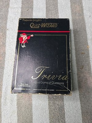 Professor Quizzle's Quiz Wizard Trivia Game 1984 Ramco Games 2,000+ Questions!