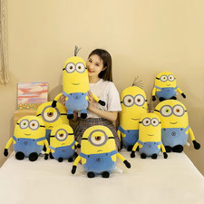 Minions Soft Toys Rise Gru Bob Kevin Stuart Large 45cm Despicable Me Plush UK