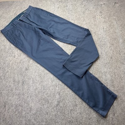 Bonobos Thursday Weekday Warrior Pants Men 30 x 32 Blue Tailored Stretch 20729