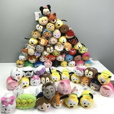 Disney Tsum Tsum Lot of 70 Plush Star Wars Nemo Toy Story Cruella Princess Chip