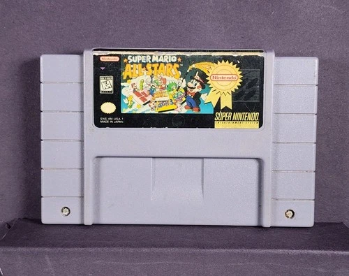 Super Mario All-Stars (Super Nintendo, 1993) *TESTED & WORKS* SNES