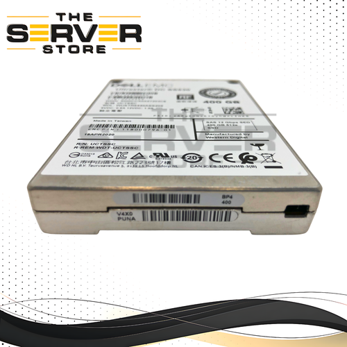 Dell EMC WD Ultrastar 400GB 12G SAS MU SED 2.5" SFF SSD 90% Health 118000796-01 - Afbeelding 3 van 4