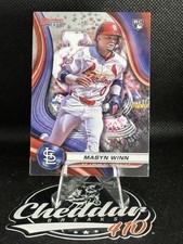 2024 Bowman's Best Masyn Winn #60 Rookie Card. rookie card picture
