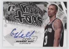 2008-09 Upper Deck Radiance Name Tag George Hill #NT-GH RPA Rookie Patch Auto RC