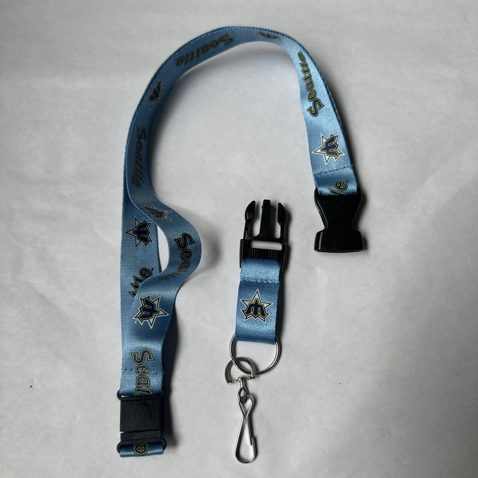 Seattle Mariners Lanyard Keychain & Hat - Ring Chain 22 Inch Hat UW Med giveaway - Image 4 of 4