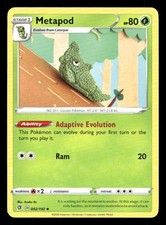 Metapod SWSH02: Rebel Clash 002/192 LP Pokemon