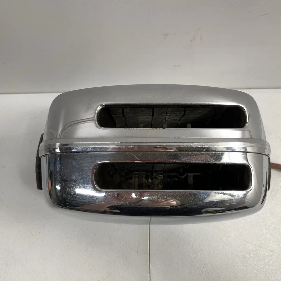 Tostadora emergente automática cromada vintage Toastmaster años 50 Foto 4 de 4