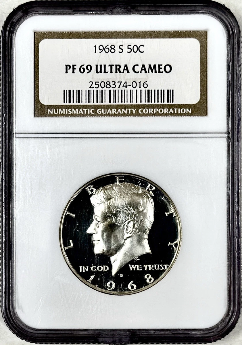 Proof NGC 1968 Kennedy US Half Dollars (1964-Now) for sale | eBay