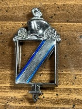 Vintage 1976-1978 Buick Regal Hood Ornament Shield Replacement Retro Automotive Vintage 1976-1978 Buick Regal Hood Ornament Shield Replacement Retro Automotive