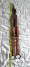 19" END TO END TORY LEATHER MEDIUM OIL TRAINING FORK ADJUSTABLE