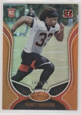 2019 Certified Rookies Mirror Orange 145/199 Rodney Anderson #140 0q3