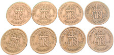 WW2 Run of Silver Sixpences  1939, 1940, 1941, 1942, 1943, 1944, 1945, 1946