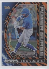2020 Prizm Draft Picks Power Surge Tiger Stripes 59/99 Garrett Mitchell 0lt3